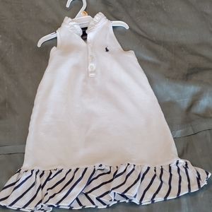 Polo racer back dress